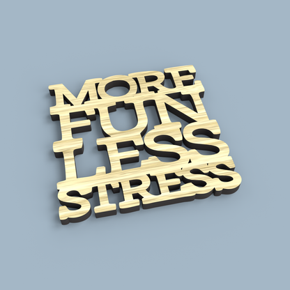 Anti-Stress Coasters