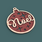 Christmas Words Ornaments
