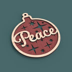 Christmas Words Ornaments
