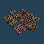 Dad Coasters