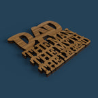 Dad Coasters