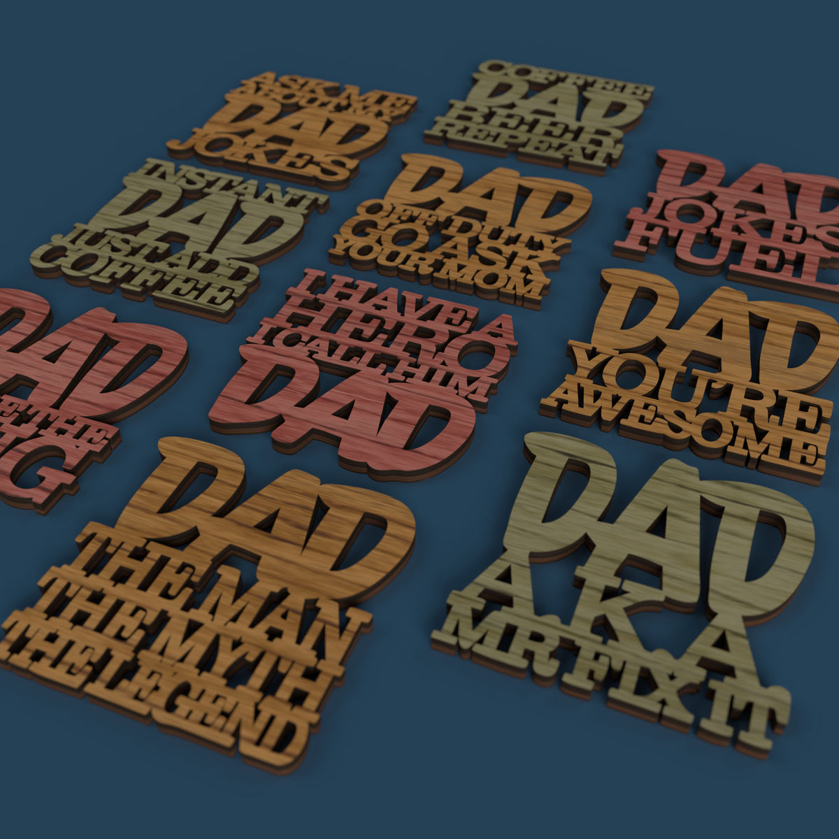 Dad Coasters