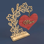 Corazón colgante para el Día de la Madre