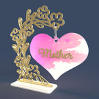 Corazón colgante para el Día de la Madre