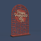Valentine’s Lace Arch Sign