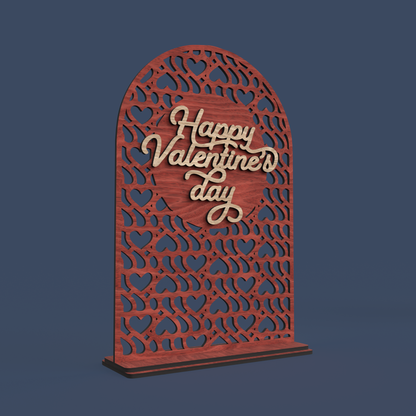 Valentine’s Lace Arch Sign