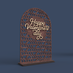 Valentine’s Lace Arch Sign