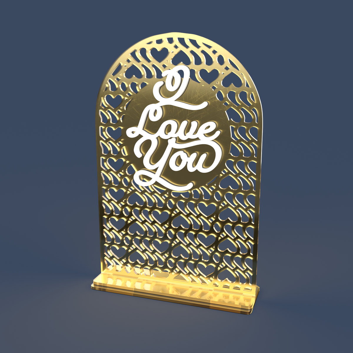 Valentine’s Lace Arch Sign