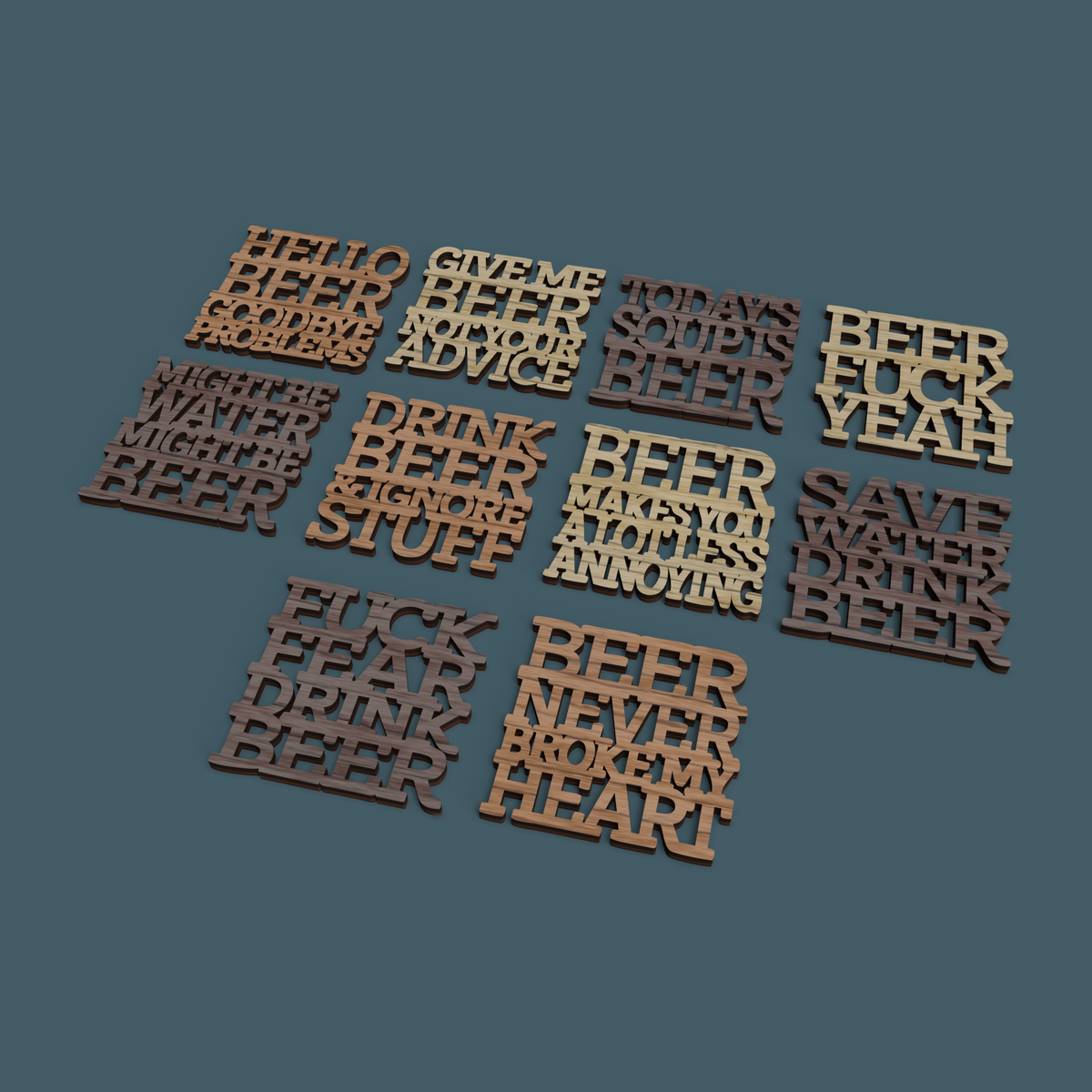 Beer F*ck Yeah Coasters