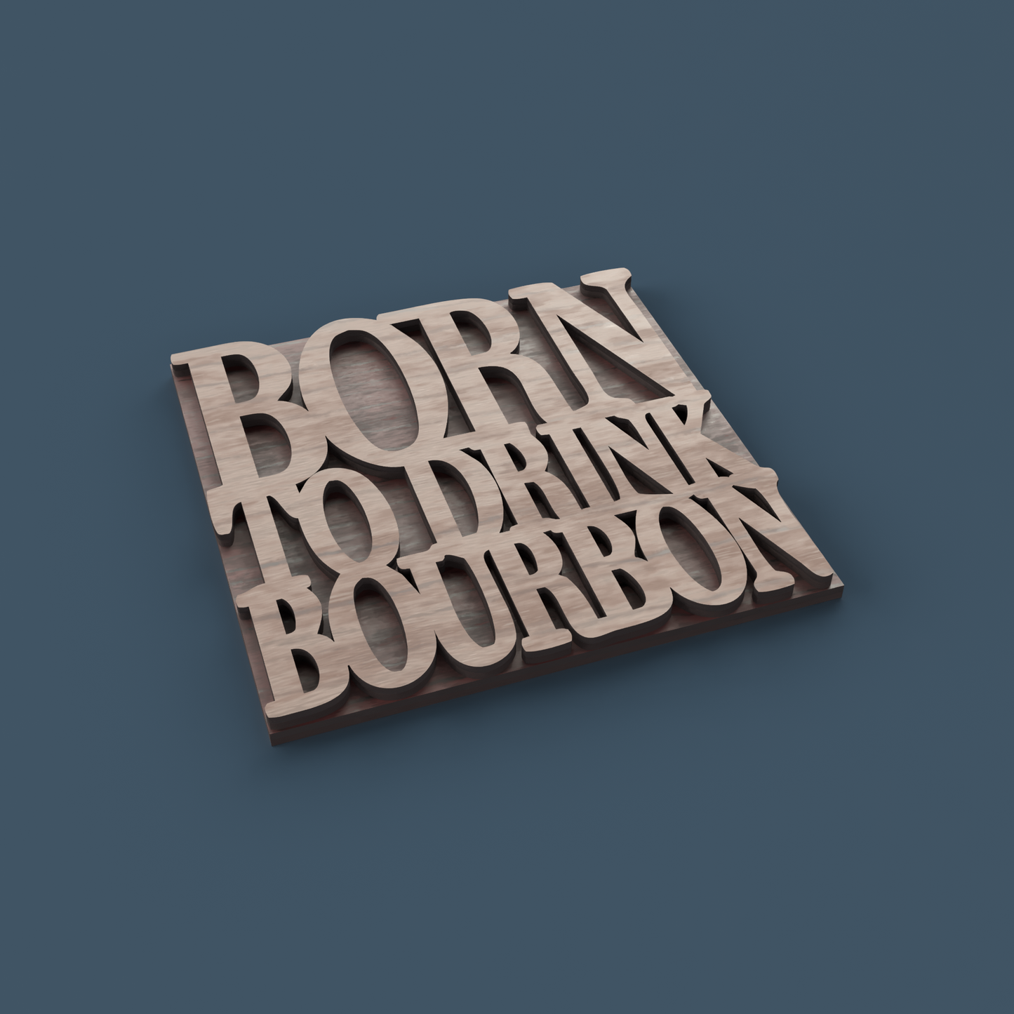 Bourbon Coasters