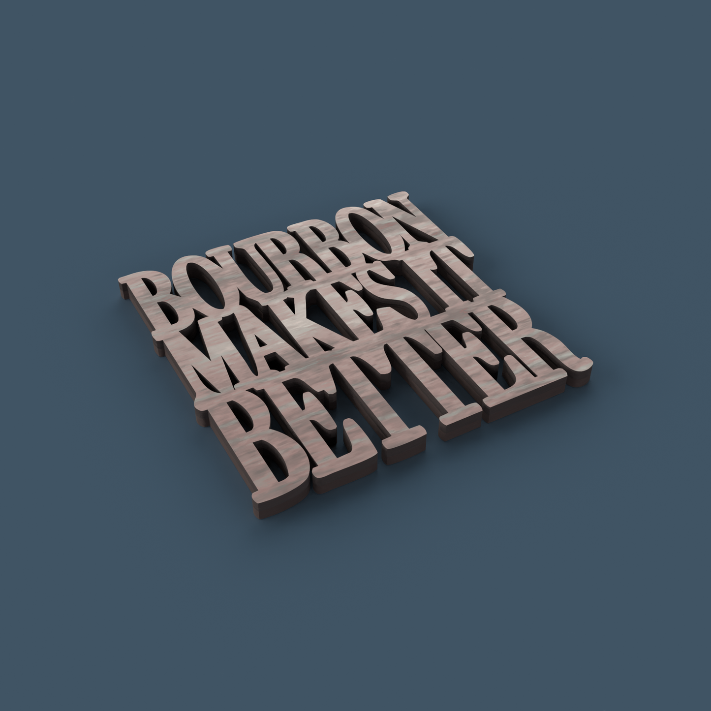 Bourbon Coasters