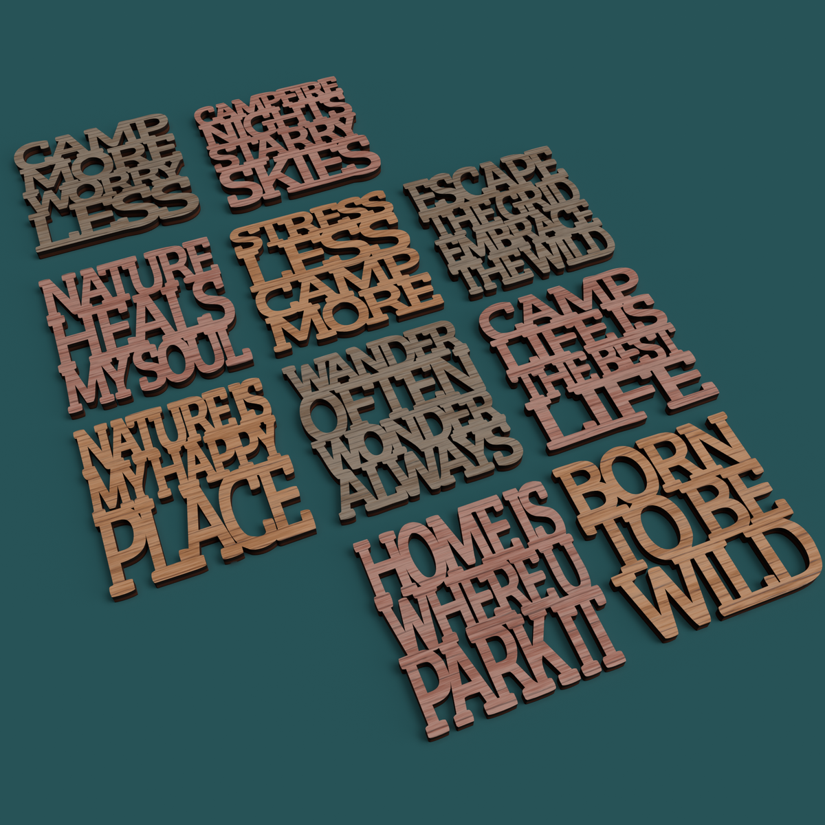 Camping Coasters