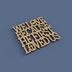 Christian Love Coasters