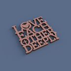 Christian Love Coasters