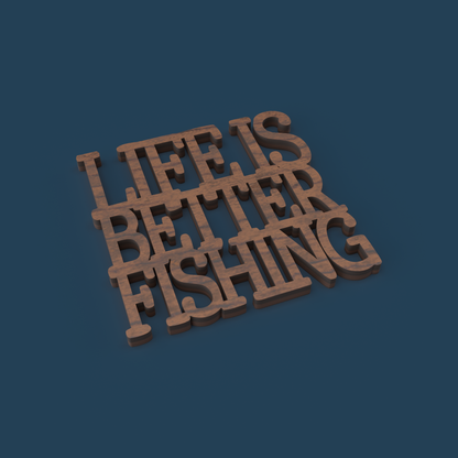 Fishing Coasters