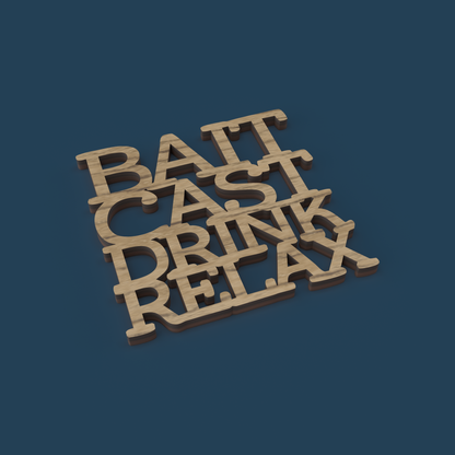 Fishing Coasters