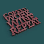 F**k it Open the Wine Coasters