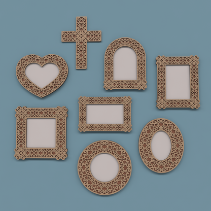 Cast Iron Frames and Cross Bundle