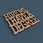 Graduation Coasters