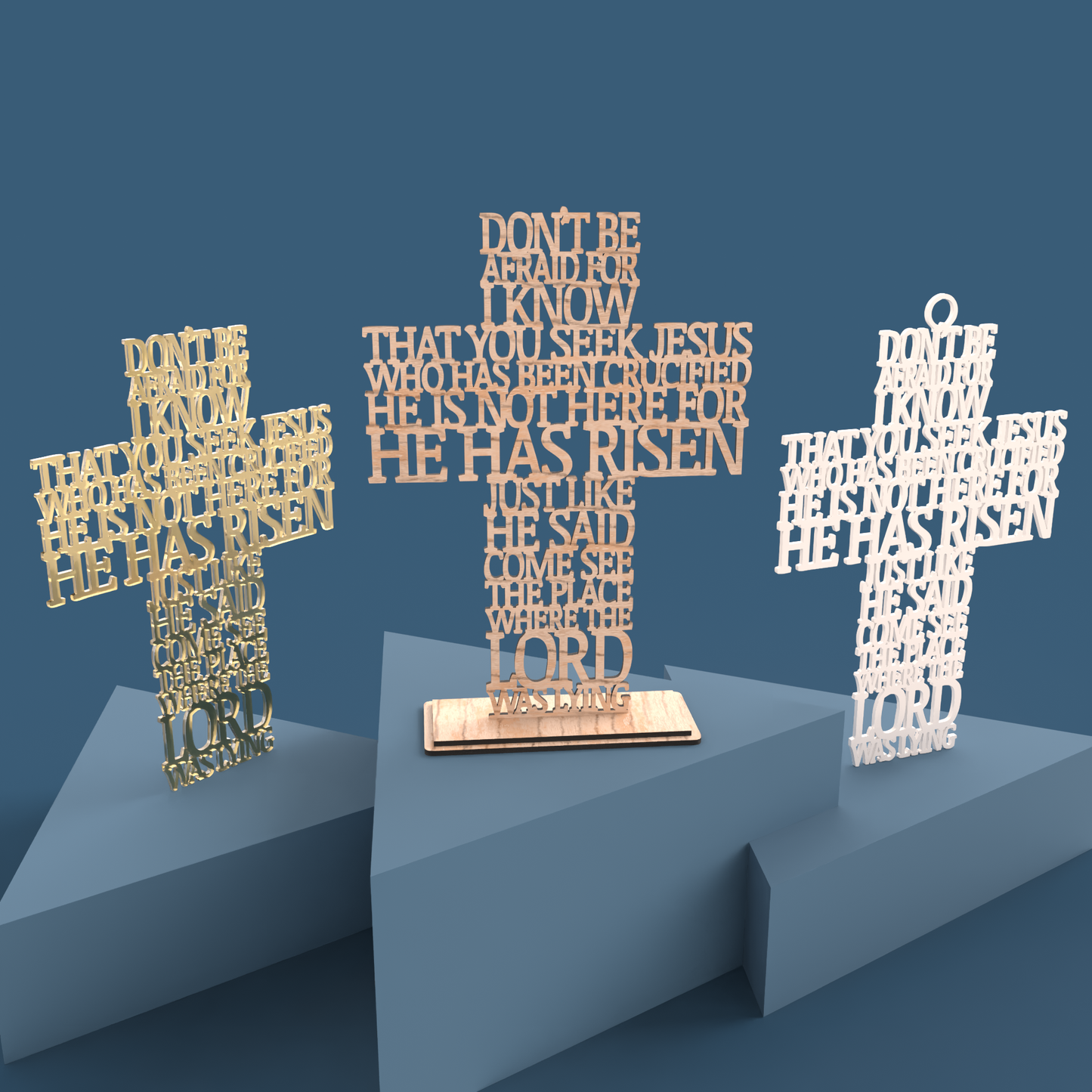 He has Risen (Matthew 28:5) Cross