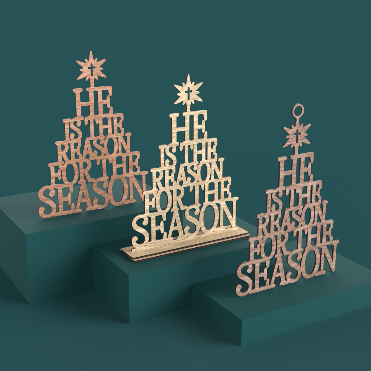 He is the Reason for the Season Christmas Tree