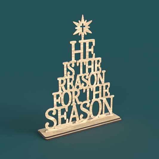 He is the Reason for the Season Christmas Tree