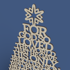 John 3:16 Christmas Tree
