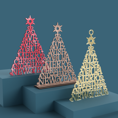 Christmas and New Year Tree