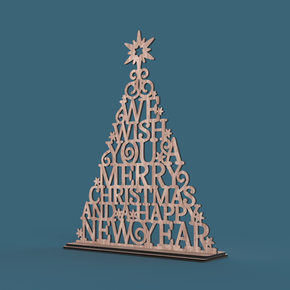 Christmas and New Year Tree