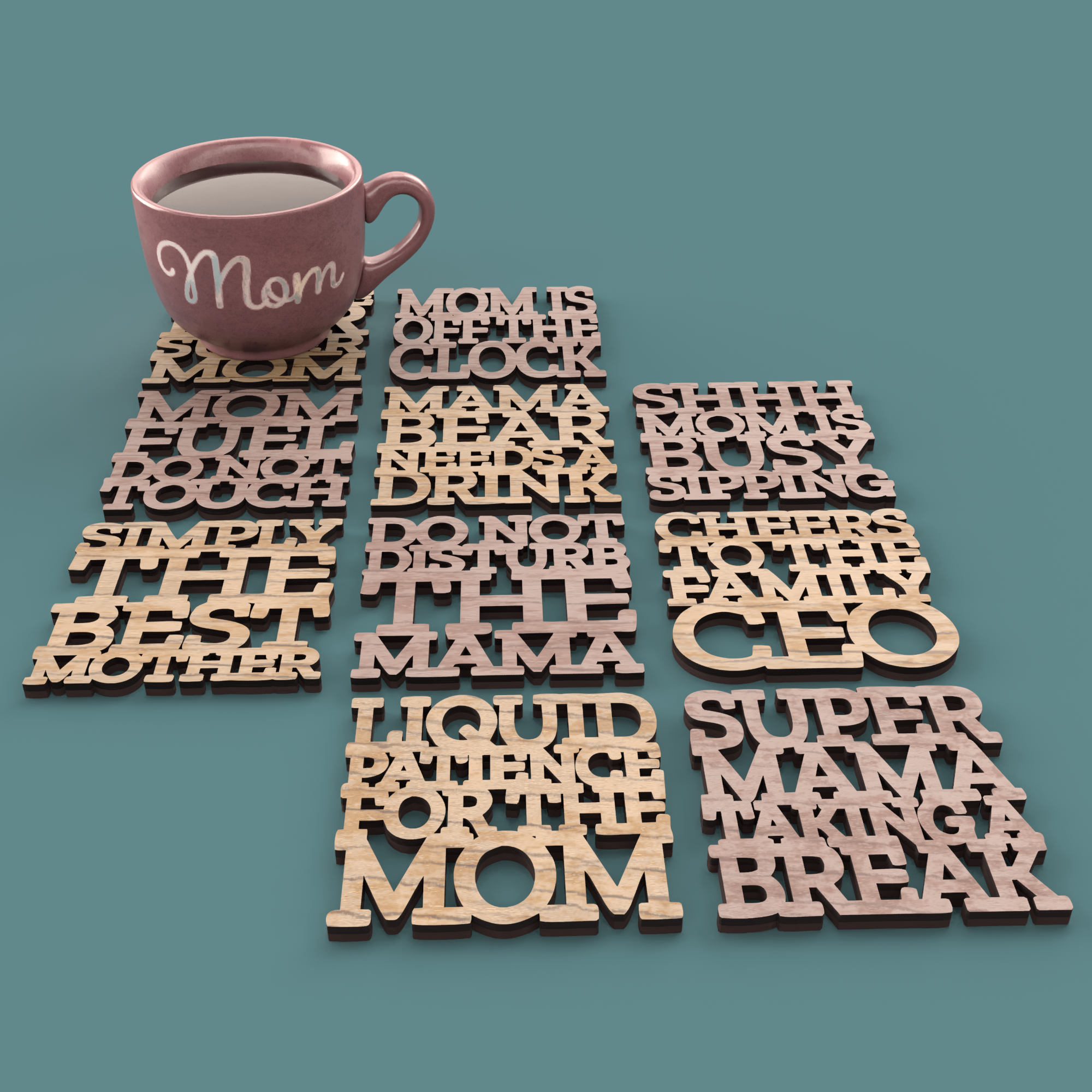 Mother's Day Coasters
