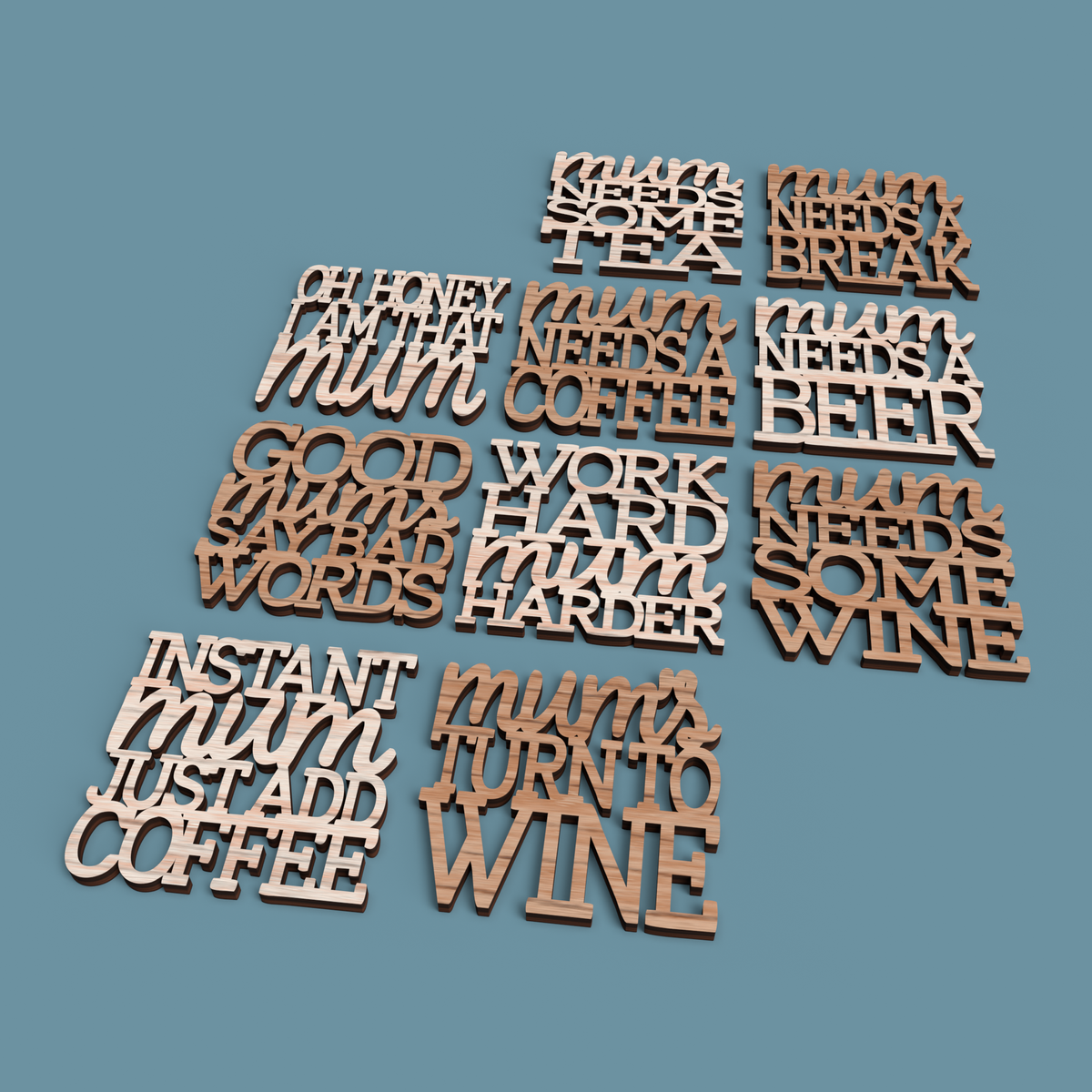Mum Coasters