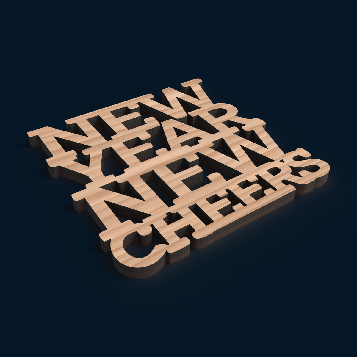 New Year's Eve Party Coasters
