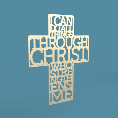 Philippians 4:13 Cross
