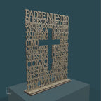 Padre Nuestro Square with Cross