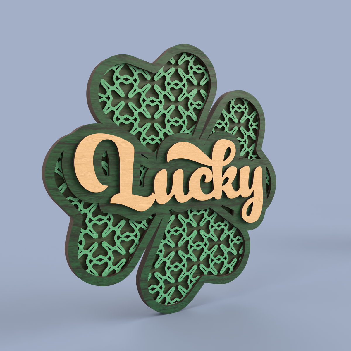 St Patrick's Day Shamrock Sign