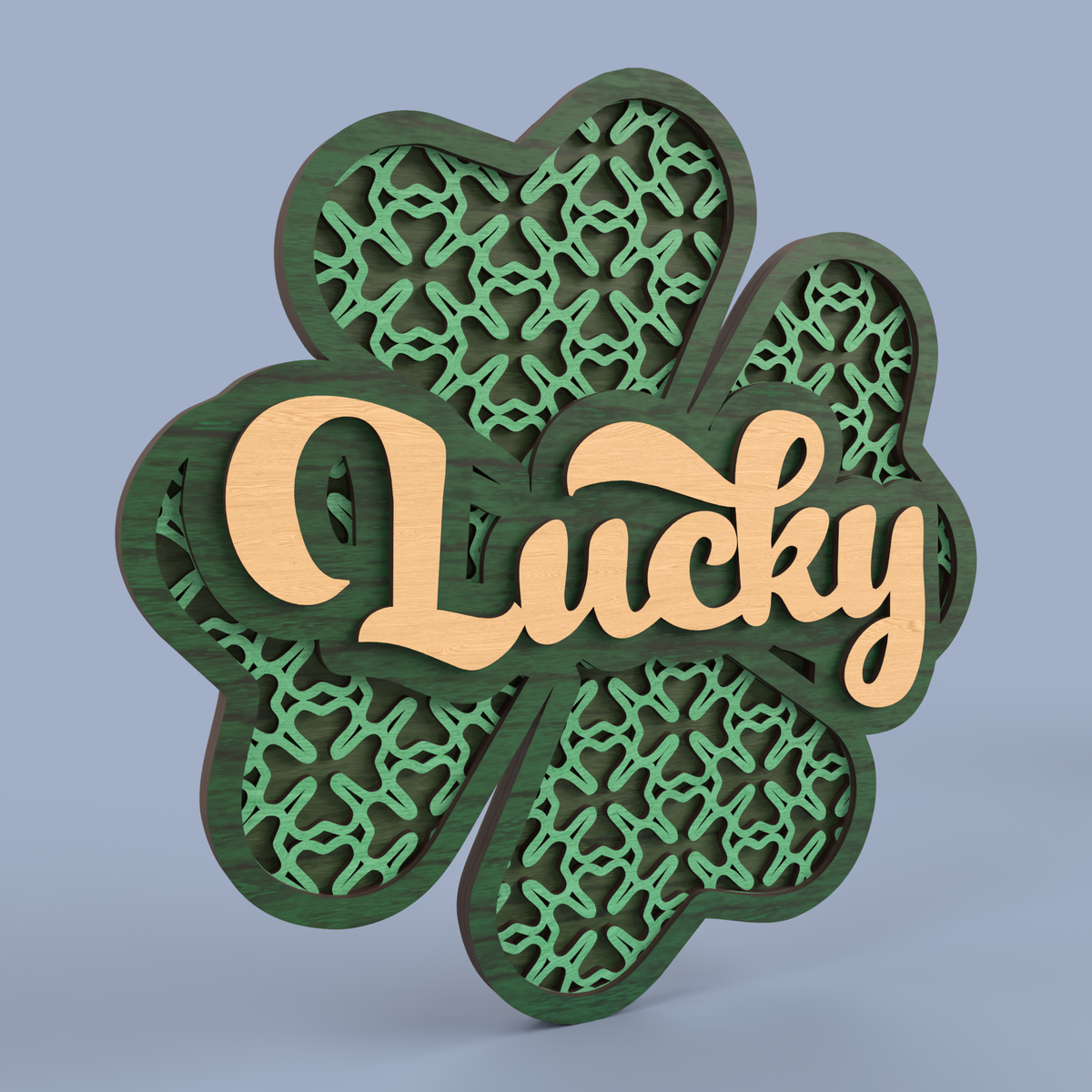 St Patrick's Day Shamrock Sign