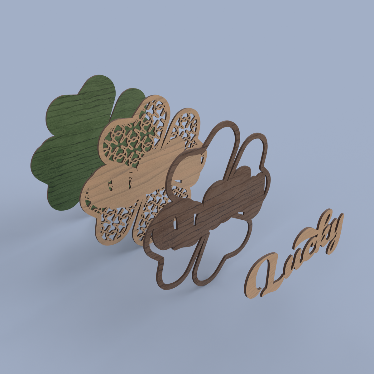 St Patrick's Day Shamrock Sign
