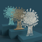 Árbol Padre Nuestro (Lord's Prayer Tree in Spanish) -Laser Cut File - The X Laser Files