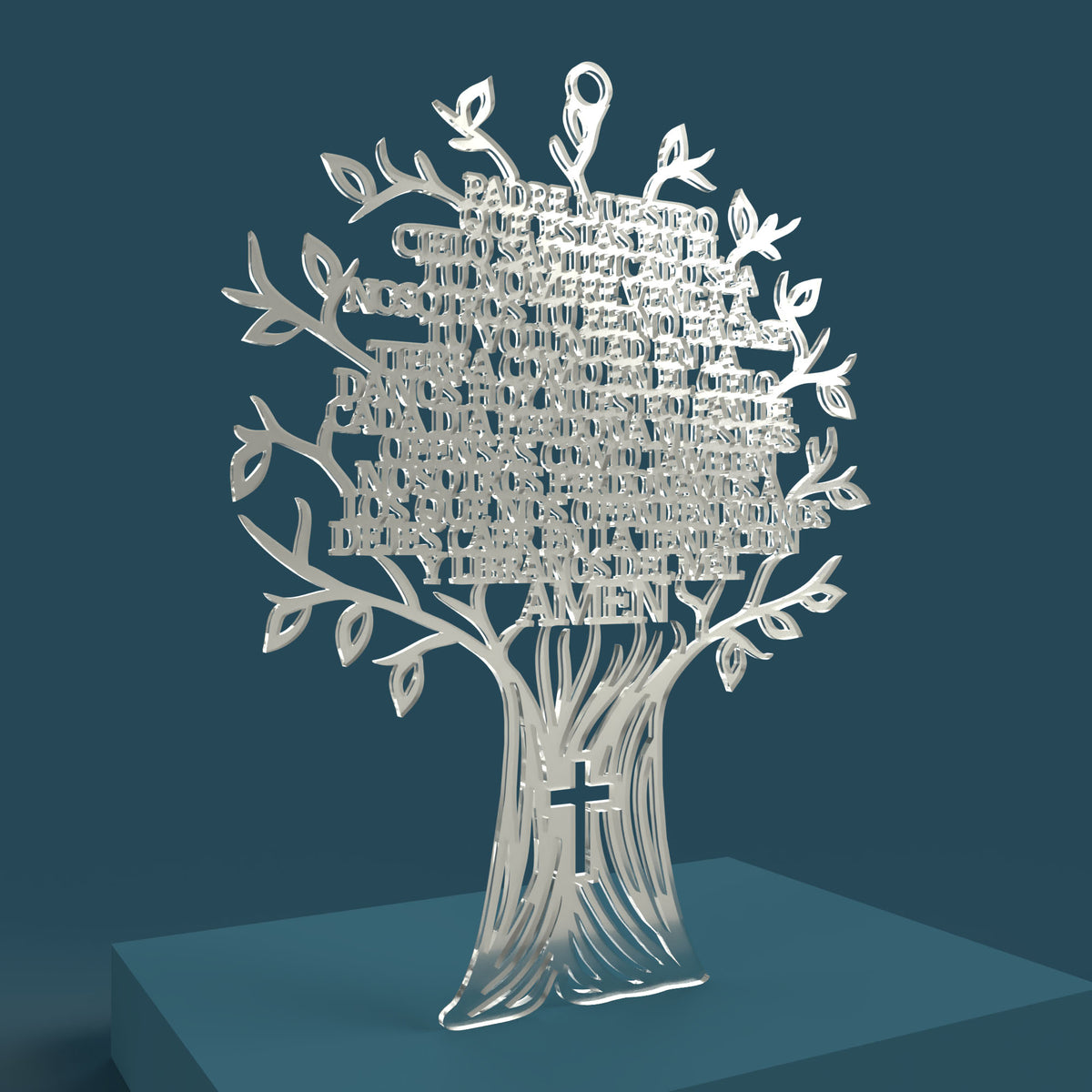 Árbol Padre Nuestro (Lord's Prayer Tree in Spanish)