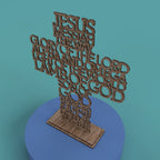 Jesus Names Cross
