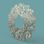 Poinsettia Christmas Wreath