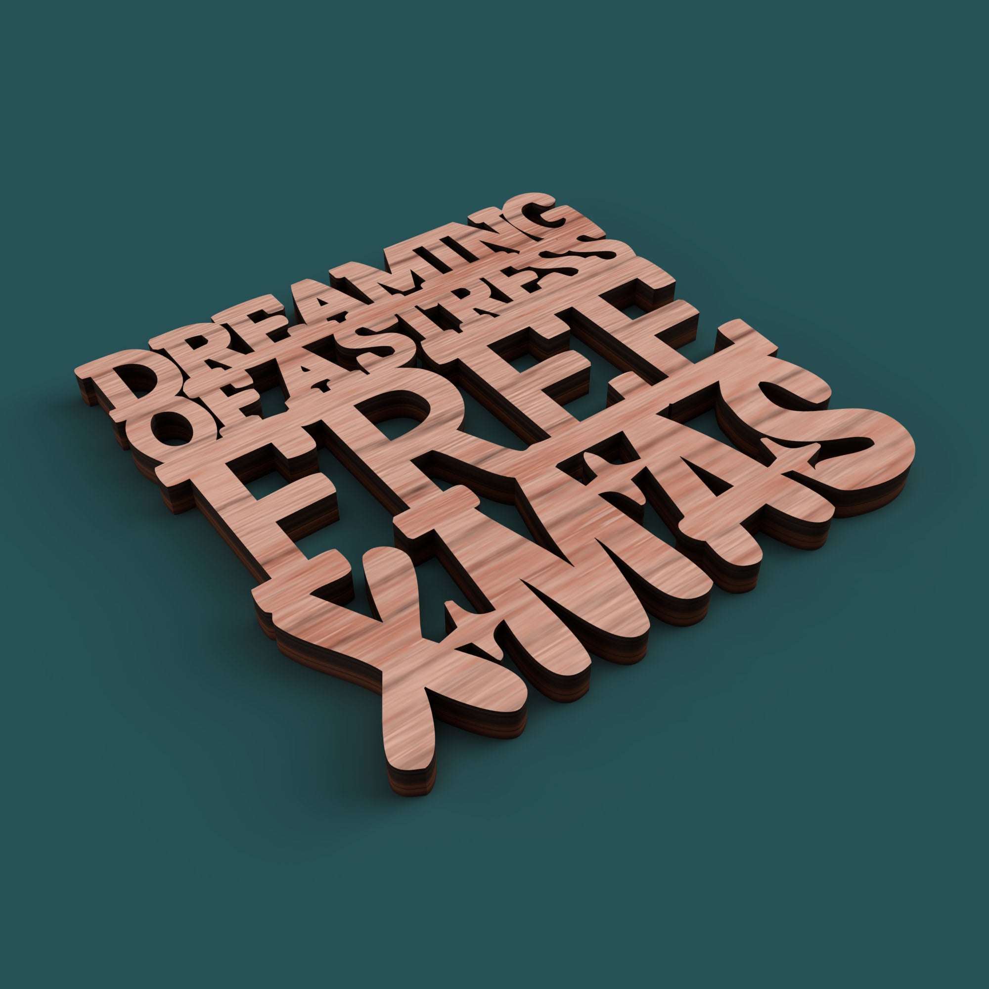 Anti Xmas Coasters