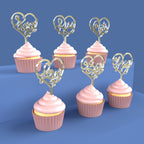 Valentine Hearts Coasters Ornaments and Toppers