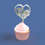 Valentine Hearts Coasters Ornaments and Toppers