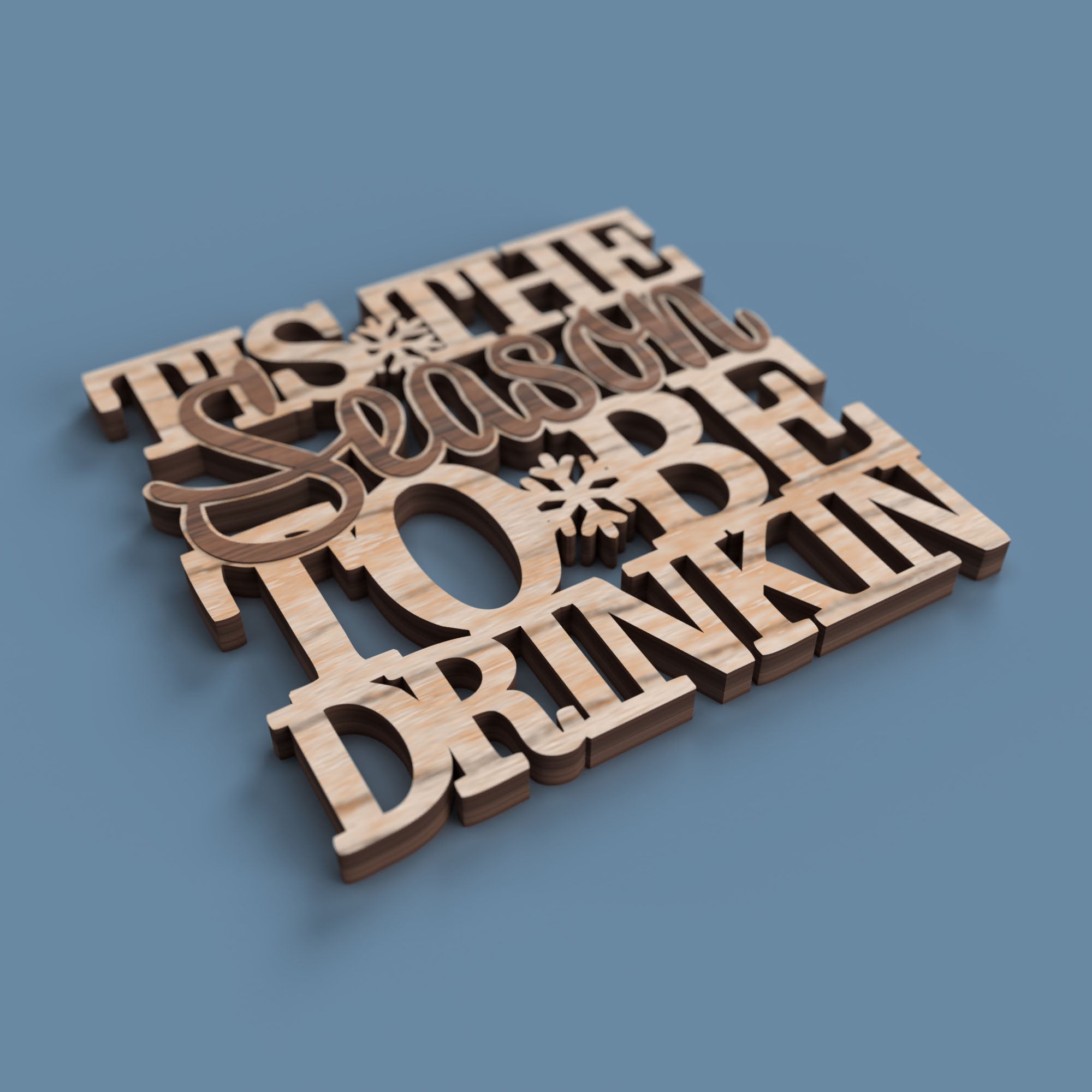Christmas Drink Coasters