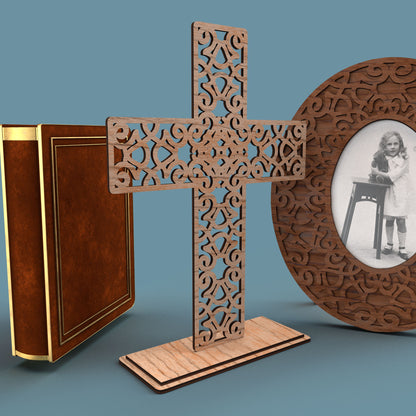 Cast Iron Frames and Cross Bundle