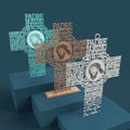 Cruz Imagen Padre Nuestro (Lord's prayer in spanish) -Laser Cut File - The X Laser Files