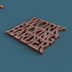 F**k sleep drink coffee Coasters