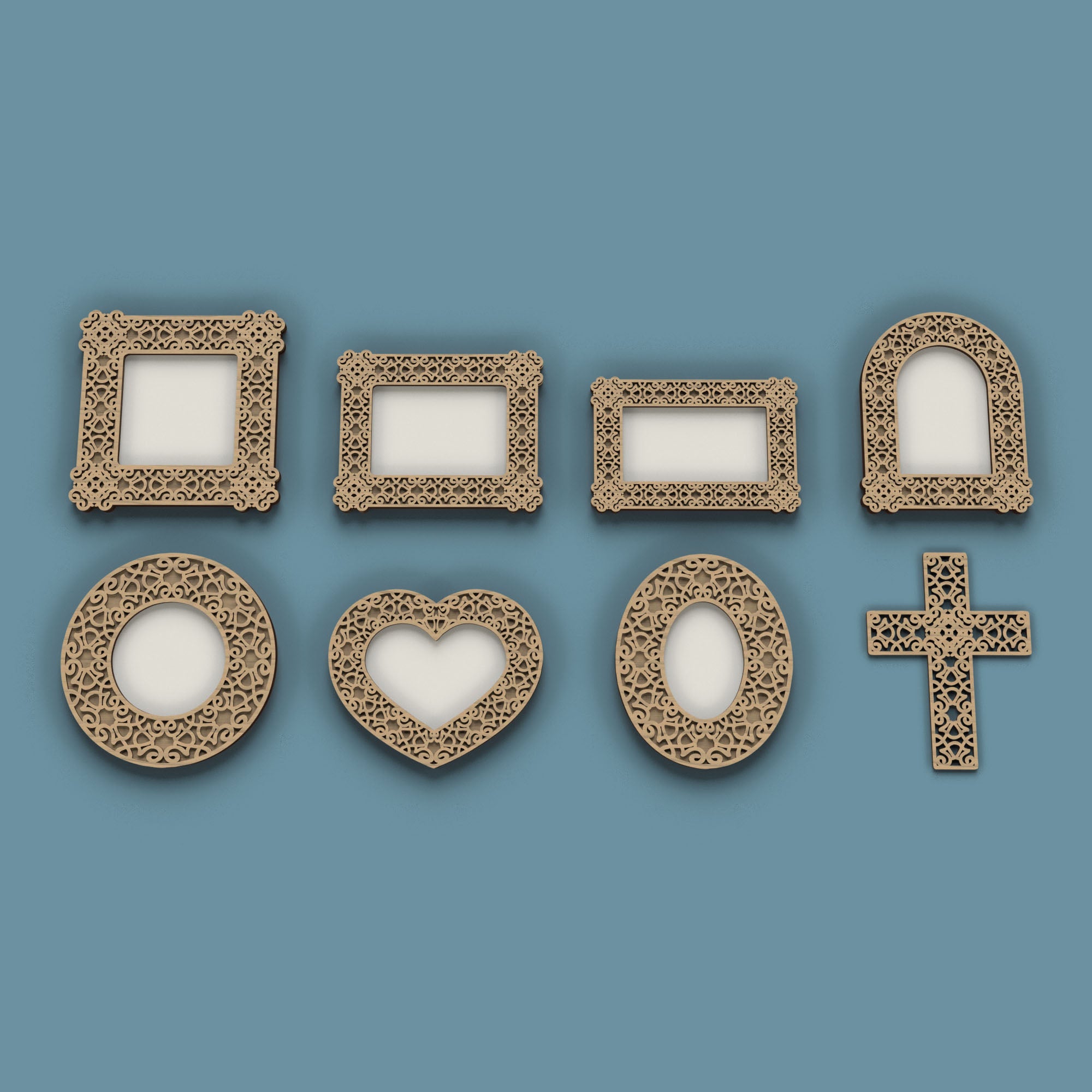 Cast Iron Frames and Cross Bundle