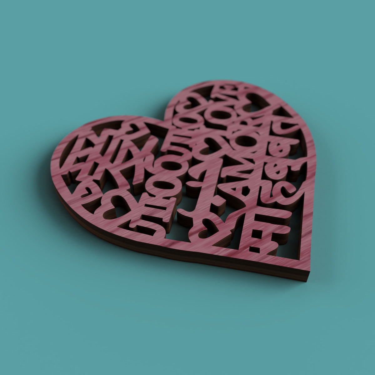 Love Heart Coasters